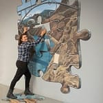 Jamie Vincek, Trick Art Mural